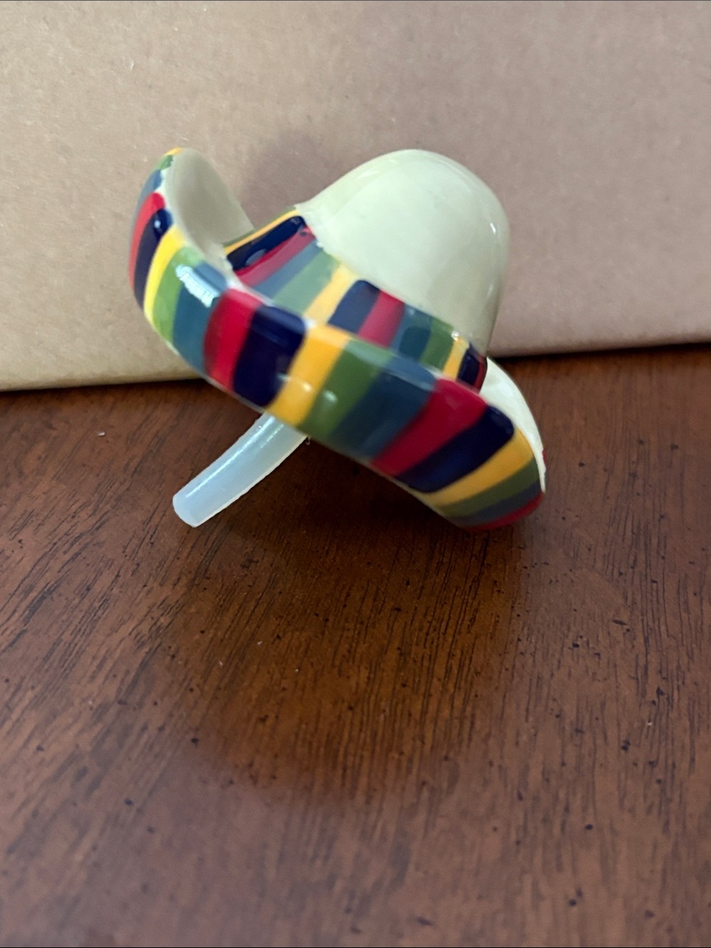 Nora Fleming Striped sombrero